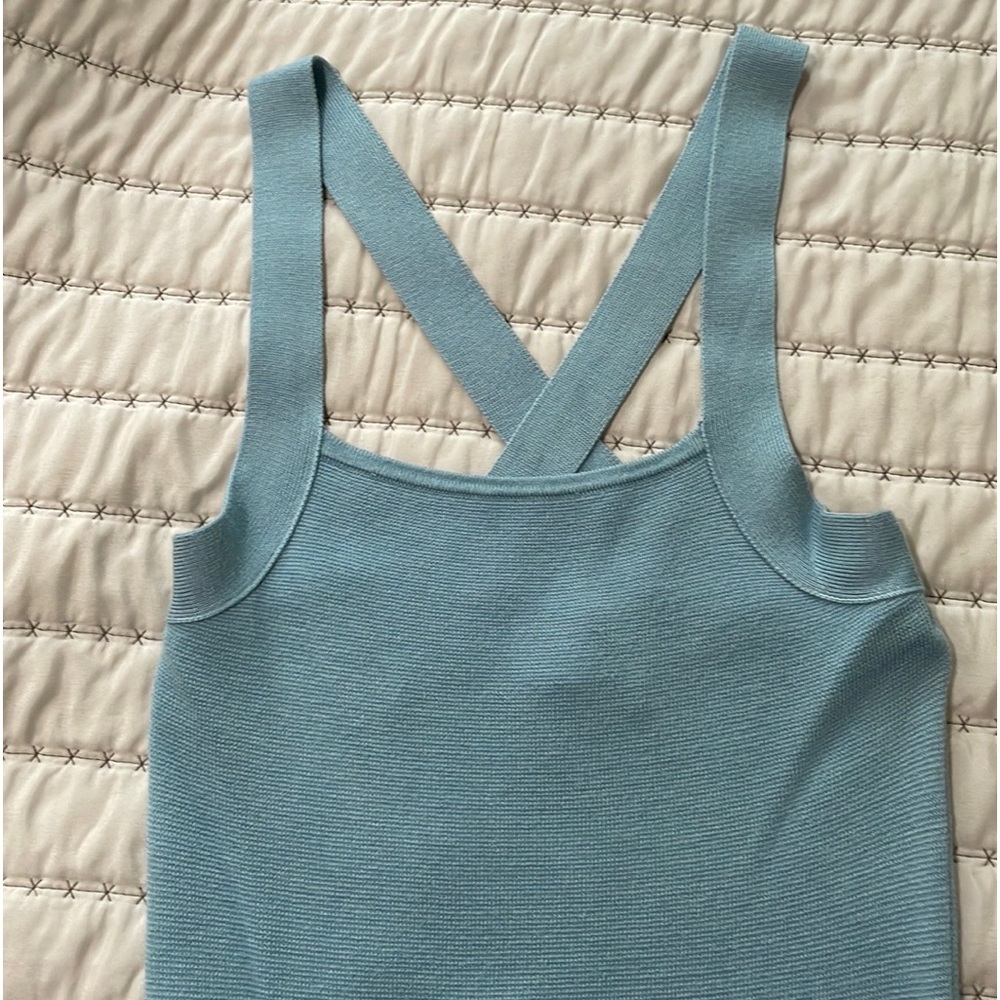 Abercrombie and Fitch Bodycon Dress in Light Blue - Picture 4 of 9